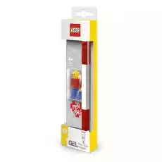 LEGO Classic 52602 Długopis żelowy LEGO Czerwony z Minifigurką Dla dziecka Artykuły szkolne