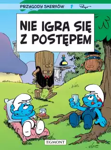 Nie igra się z postępem Smerfy Komiks Książki Komiksy