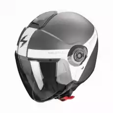 SCORPION KASK OTWARTY EXOCITY II SHORT MAT SILWH Motoryzacja Sporty Motorowe Ochrona Głowy Kaski