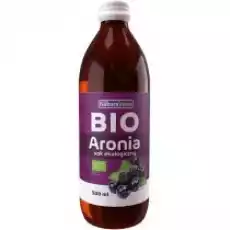 NaturaVena Sok z aronii 500 ml Bio Artykuły Spożywcze Napoje