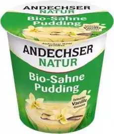 Pudding waniliowy 10 BIO 150 g Andechser Natur Artykuły Spożywcze Nabiał