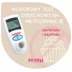 Test wodorowy na nietolerancję sorbitolu lub ksylitolu Biogo Zdrowie i uroda Zdrowie Testy