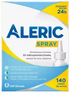 Aleric Spray x 140 dawek Zdrowie i uroda Zdrowie Leki Alergia