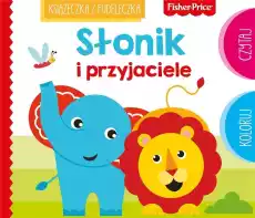 Fisher Price Słonik i przyjaciele Książki Dla dzieci