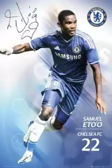 Chelsea FC Samuel EtoO 1314 plakat Dom i ogród Wyposażenie wnętrz Dekoracja Obrazy i plakaty