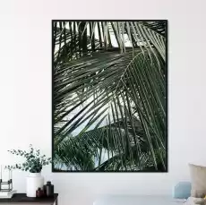 Plakat w ramie tropical sky wymiary 20cm x 30cm ramka biała Dom i ogród