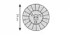 Wkładka do gotowania na parze Presto 24cm Tescoma Dom i ogród