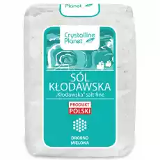 Sól Kłodawska Drobno Mielona 600 g Crystalline Planet Artykuły Spożywcze