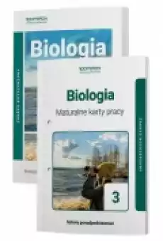 Biologia 3 Podręcznik i maturalne karty pracy dla klasy 3 liceum i technikum Zakres rozszerzony Szkoła ponadpodstawowa Książki Podręczniki i lektury