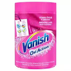 Vanish Oxi Action odplamiacz do tkanin w proszku 625g Dom i ogród Sprzątanie domu Środki czystości Proszki do prania