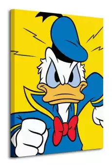 Donald Duck Mad obraz na płótnie Dom i ogród Wyposażenie wnętrz Dekoracja Obrazy i plakaty