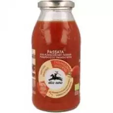 Alce Nero Passata sos pomidorowy 100 Zestaw 1 kg Bio Artykuły Spożywcze Gotowe dania