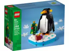 LEGO 40498 Bożonarodzeniowy pingwin Dla dziecka Zabawki Klocki