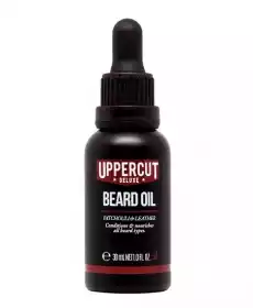 Uppercut Deluxe Beard Oil olejek do brody patchouli i skóra 30ml Zdrowie i uroda Kosmetyki i akcesoria Kosmetyki dla mężczyzn