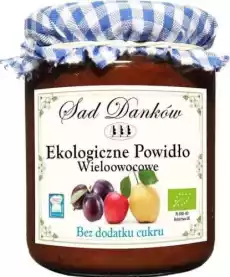 POWIDŁO WIELOOWOCOWE BC BIO 270 g SAD DANKÓW Artykuły Spożywcze Dżemy i konfitury