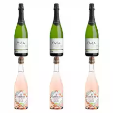 3 x Szampan Bezalkoholowy Opia Chardonnay Bezsiarkowy Wino Bezalkoholowe Musujące Gazowane Organiczne Sparkling 0 075 l Op Artykuły Spożywcze