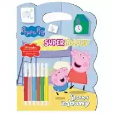 Peppa Pig Superkolory Barwy zabawy Książki Dla dzieci