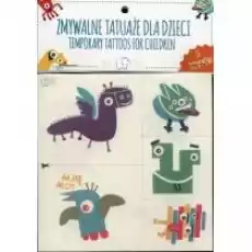 Zmywalne tatuaże dla dzieci Potwory Zuzu Toys Dla dziecka Zabawki Zabawki kreatywne