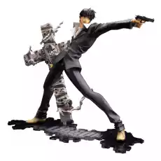 Figurka Trigun Badlands Rumble ARTFXJ 18 Nicholas D Wolfwood Renewal Package Ver Dom i ogród Wyposażenie wnętrz Dekoracja Figurki dekoracyjne Figurki kolekcjonerskie