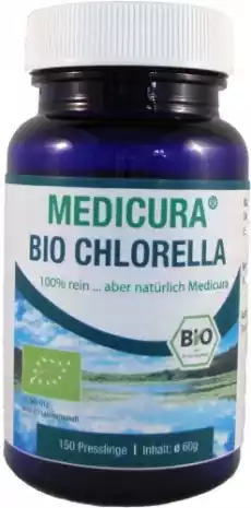 Chlorella w pastylkach BIO 60 g 150 szt Medicura Artykuły Spożywcze Produkty dietetyczne Suplementy