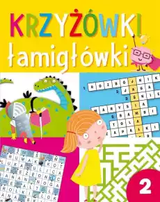 Krzyżówki łamigłówki 2 Książki Dla dzieci Edukacyjne