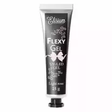 Elisium żel do przedłużania paznokci Flexygel Light Rose 25 g Zdrowie i uroda Kosmetyki i akcesoria Manicure i pedicure Żele do paznokci