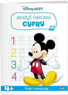 Disney uczy Miki Zeszyt ćwiczeń Liczby UDZ9302 Książki Dla dzieci