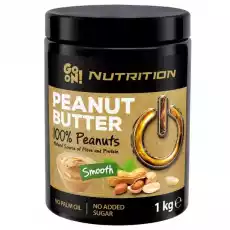 Go On Nutrition Peanut Butter Smooth 100 1 kg Sante Masło Orzechowe Artykuły Spożywcze