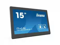 IIYAMA Monitor 15 cali TW1523ASB1P 10P DOT IPS ANDROID USB WIFI MIC 2x2W Komputery Monitory Monitory LCD