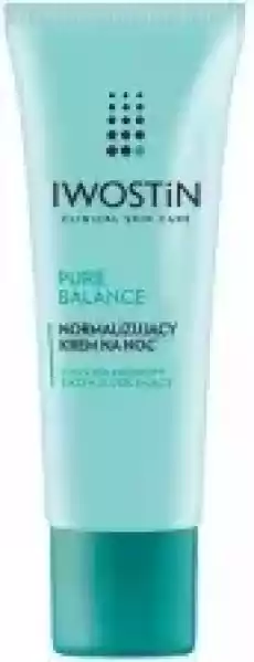 IWOSTIN PURE BALANCE krem na noc 50 ml Zdrowie i uroda