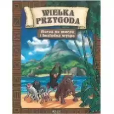 Wielka przygoda Burza na morzu i bezludna wyspa Książki Komiksy