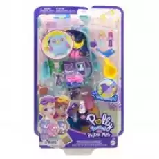 Polly Pocket Piżama party sówki Zestaw kompaktowy HKV37 Mattel Dla dziecka Zabawki Zabawki dla dziewczynek Lalki i akcesoria Lalki