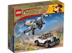 LEGO 77012 Indiana Jones Pościg myśliwcem Dla dziecka Zabawki Klocki