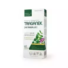 MEDICA HERBS Traganek Astragalus 600mg 60 kaps Artykuły Spożywcze