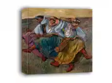 Russian Dancers Edgar Degas obraz na płótnie Wymiar do wyboru 30x30 cm Dom i ogród Wyposażenie wnętrz Dekoracja Obrazy i plakaty