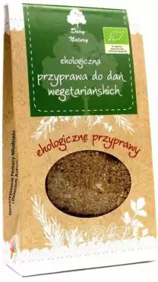 PRZYPRAWA DO DAŃ WEGETARIAŃSKICH BIO 40 g DARY NATURY Artykuły Spożywcze Zioła