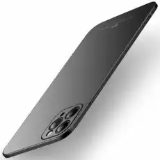Etui MSVII Precise Hole iPhone 11 Pro matowy czarny Komputery Akcesoria do tabletów Pokrowce i etui