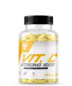 TREC VITAMIN C STRONG 1000 100 TAB Zdrowie i uroda Zdrowie Witaminy minerały suplementy diety