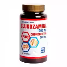 Glukozamina 1000mg chondroityna 500mg 60tabl GINSENG POLAND Zdrowie i uroda Zdrowie Witaminy minerały suplementy diety