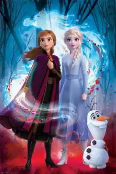 Kraina Lodu 2 Frozen Spirit plakat Dom i ogród Wyposażenie wnętrz Dekoracja Obrazy i plakaty