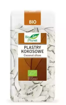 PLASTRY KOKOSOWE BIO 300 g BIO PLANET Artykuły Spożywcze Bakalie i suszone owoce