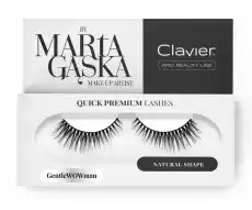 Clavier Quick Premium Lashes rzęsy na pasku GentleWOWman 803 Zdrowie i uroda Kosmetyki i akcesoria Makijaż i demakijaż Makijaż oczu