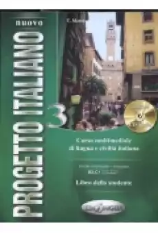 Progetto Italiano Nuovo 3 Podręcznik CD Książki Audiobooki Nauka Języków