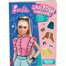 Barbie Ubieranki naklejanki Książki Dla dzieci