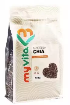 MyVita Nasiona Chia 500 g Zdrowie i uroda