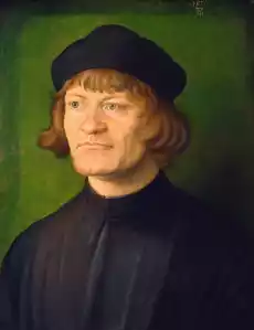 Reprodukcja Portrait of a Clergyman Albrecht Durer Dom i ogród Wyposażenie wnętrz Dekoracja Obrazy i plakaty