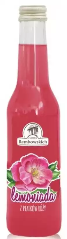 LEMONIADA Z PŁATKÓW RÓŻY 275 ml REMBOWSCY Artykuły Spożywcze Napoje