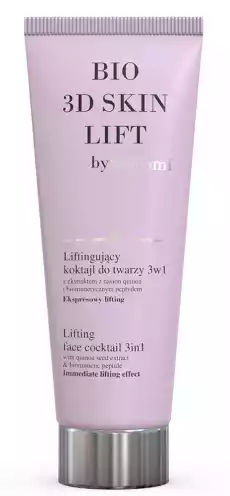 Nacomi liftingujący koktajl do twarzy 3w1 Bio 3D Skin Lift by Nacomi 85ml Zdrowie i uroda Kosmetyki i akcesoria Pielęgnacja twarzy Serum do twarzy