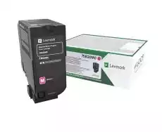 Lexmark Toner CSCX727CS728 MAGENTA 10K 75B20M0 Komputery Drukarki i skanery Akcesoria do drukarek i skanerów