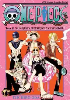 Manga One Piece Tom 11 Największy przestępca na wschodzie Książki Komiksy